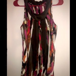 New Directions•Sleeveless•Multicolor Top•S